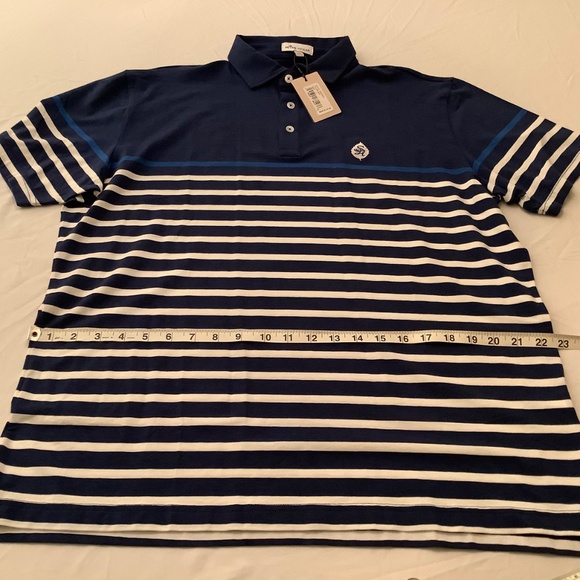 Peter Millar, Large, Navy and White - Picture 3 of 5